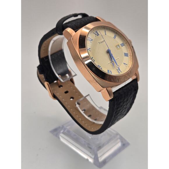 Stauer Gold Tone Watch 50476